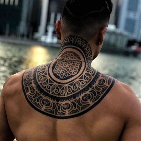 nice shoulder tattoos for men|men's back shoulder tattoo ideas.